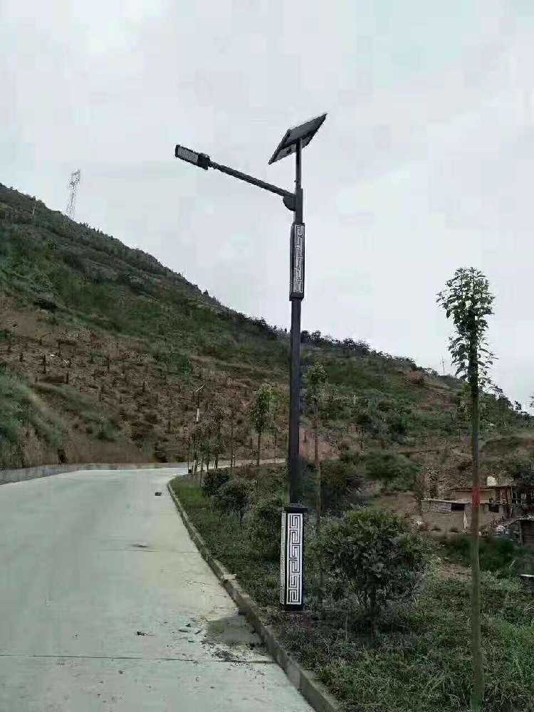 琼结县仿古太阳能路灯